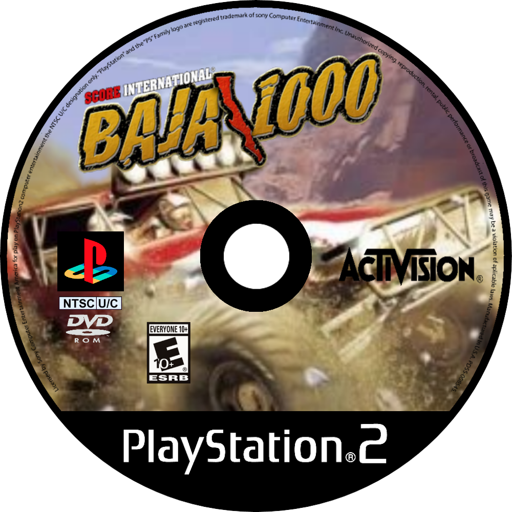 SCORE International Baja 1000 PlayStation 2 (PS2) Game
