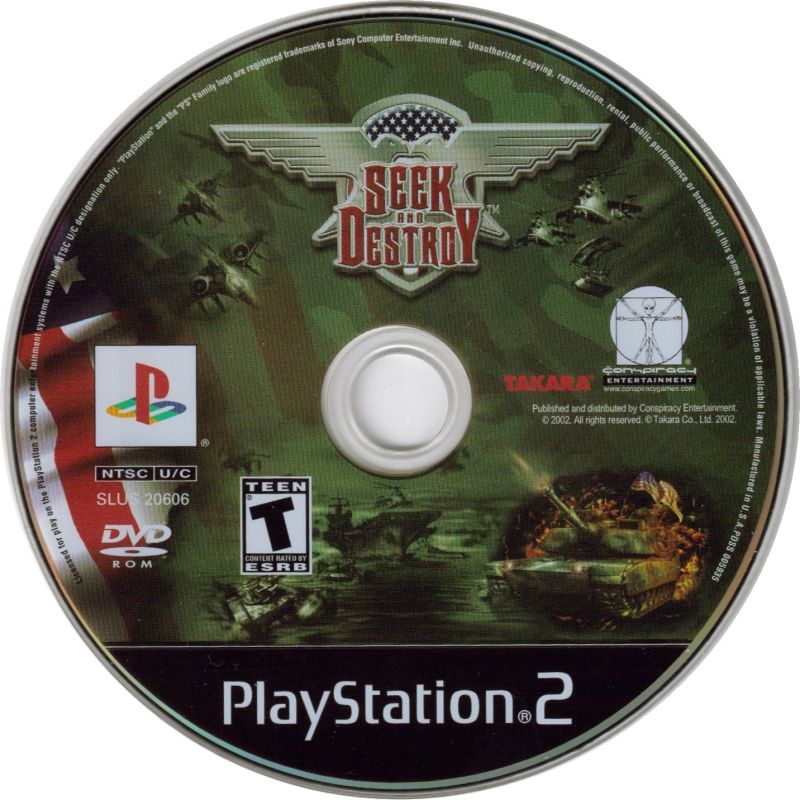 Seek and Destroy - PlayStation 2 (PS2) Game Complete - YourGamingShop.com - Buy, Sell, Trade Video Games Online. 120 Day Warranty. Satisfaction Guaranteed.