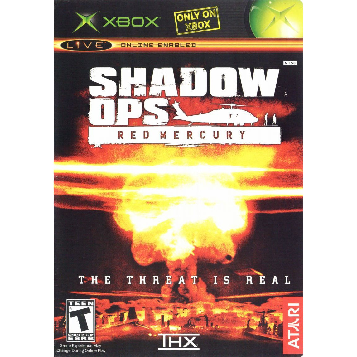 Shadow Ops: Red Mercury - Microsoft Xbox Game Complete - YourGamingShop.com - Buy, Sell, Trade Video Games Online. 120 Day Warranty. Satisfaction Guaranteed.