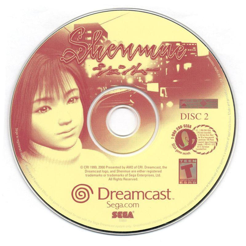Shenmue - Sega Dreamcast Game Complete - YourGamingShop.com - Buy, Sell, Trade Video Games Online. 120 Day Warranty. Satisfaction Guaranteed.