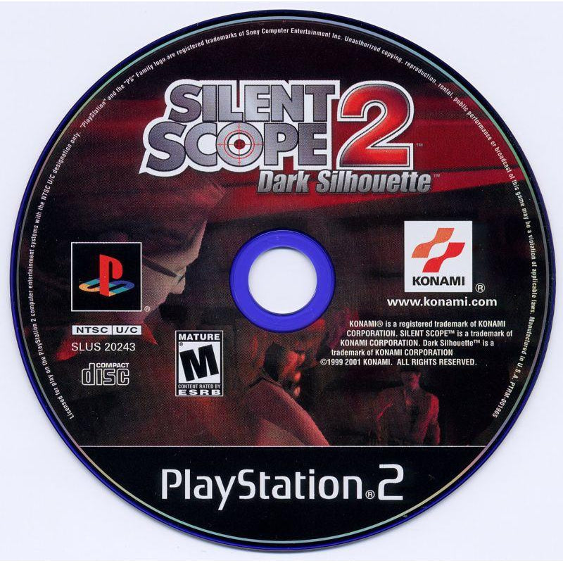 Silent Scope 2: Dark Silhouette - PlayStation 2 (PS2) Game Complete - YourGamingShop.com - Buy, Sell, Trade Video Games Online. 120 Day Warranty. Satisfaction Guaranteed.