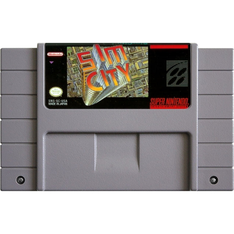 SimCity - Super Nintendo (SNES) Game Cartridge - YourGamingShop.com - Buy, Sell, Trade Video Games Online. 120 Day Warranty. Satisfaction Guaranteed.