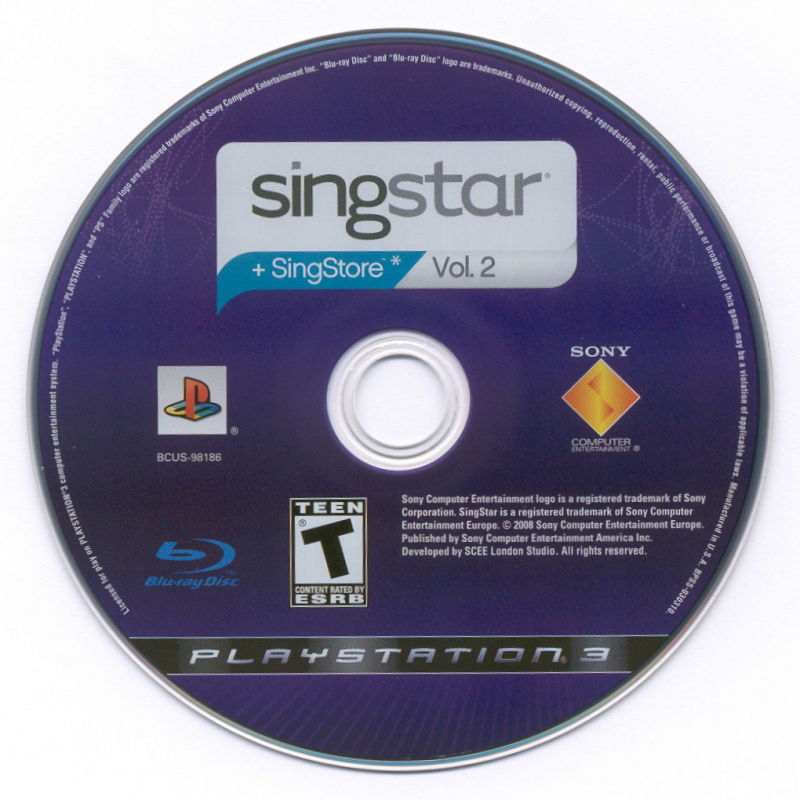 SingStar Vol. 2 - PlayStation 3 (PS3) Game