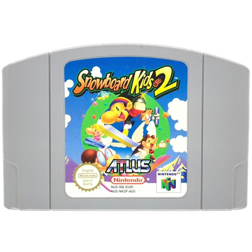 Snowboard Kids 2 - Authentic Nintendo 64 (N64) Game Cartridge - YourGamingShop.com - Buy, Sell, Trade Video Games Online. 120 Day Warranty. Satisfaction Guaranteed.