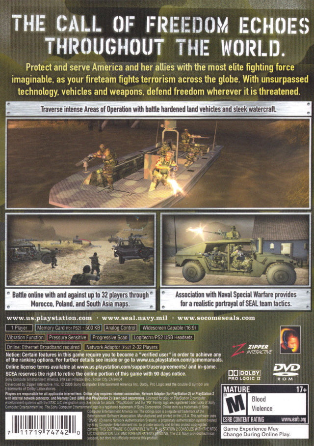 SOCOM 3: U.S. Navy SEALs (Greatest Hits) - PlayStation 2 (PS2) Game