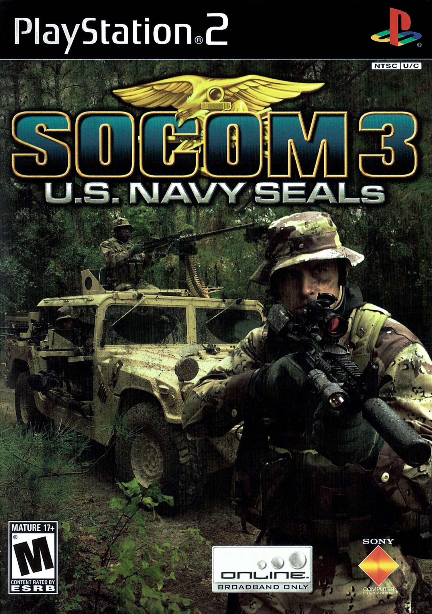 SOCOM 3: U.S. Navy SEALs - PlayStation 2 (PS2) Game - YourGamingShop.com - Buy, Sell, Trade Video Games Online. 120 Day Warranty. Satisfaction Guaranteed.