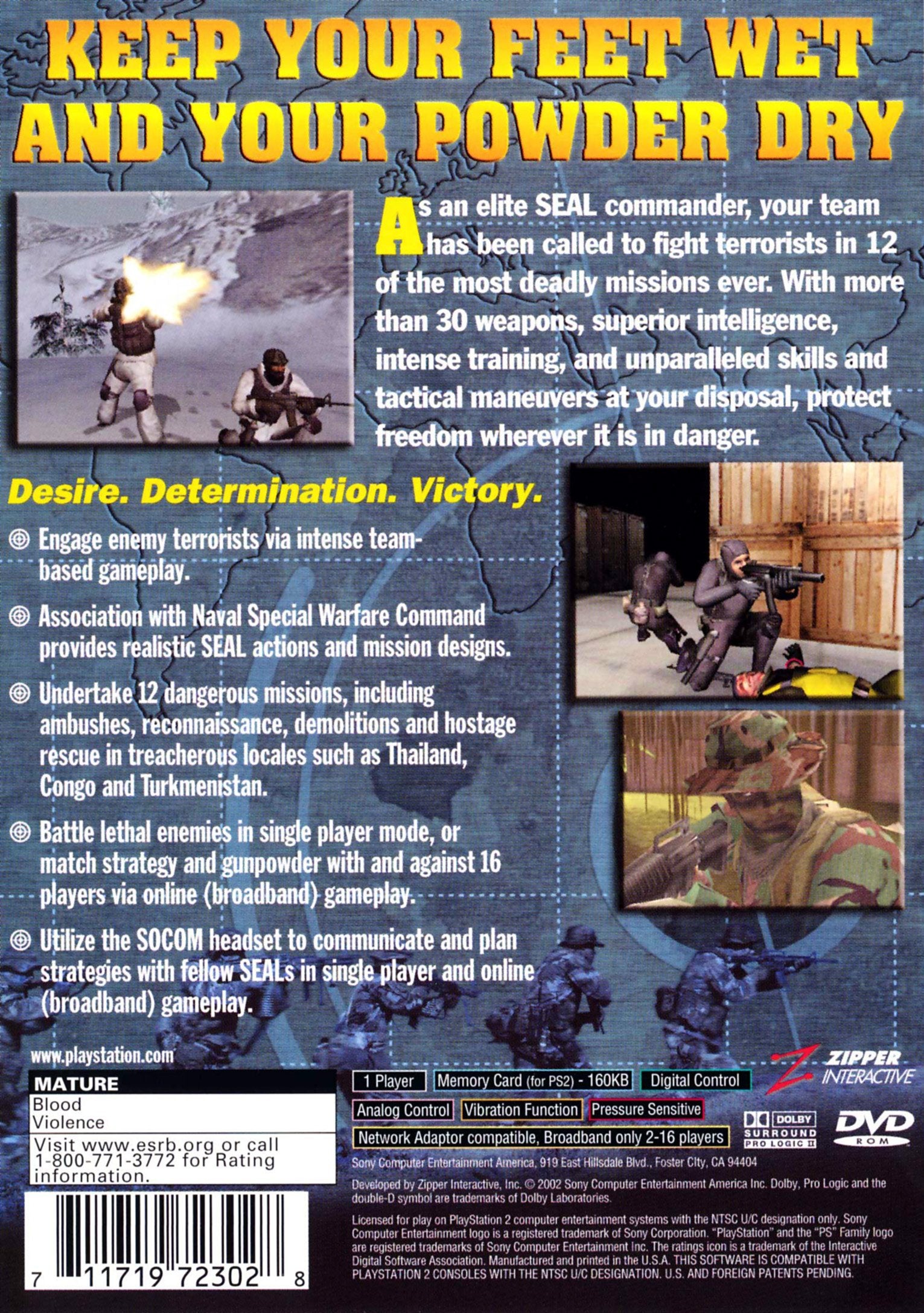 SOCOM: U.S. Navy SEALs (Greatest Hits) - PlayStation 2 (PS2) Game