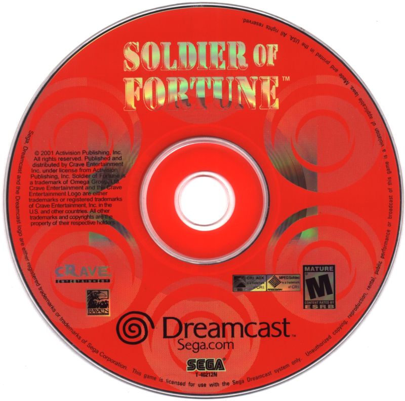 Soldier of Fortune - Sega Dreamcast Game