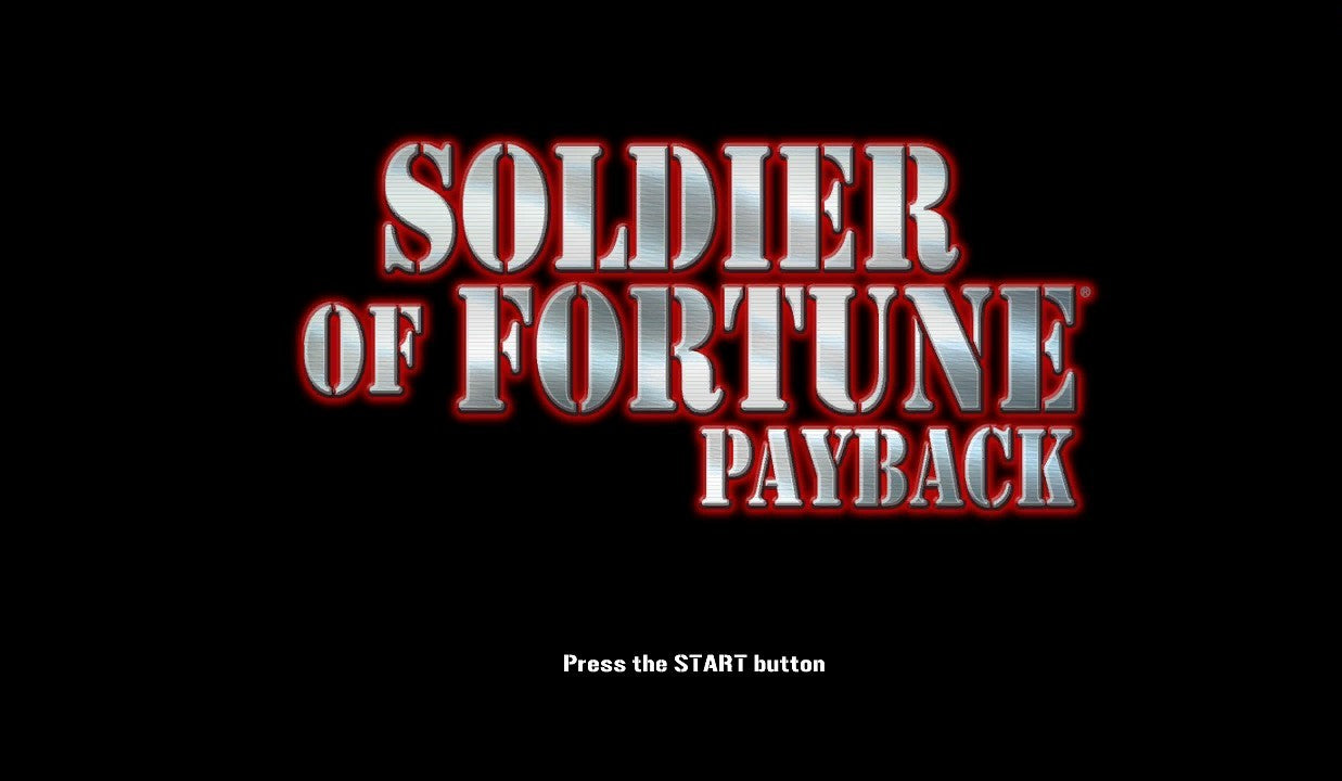Soldier of Fortune: Payback - Xbox 360 Game