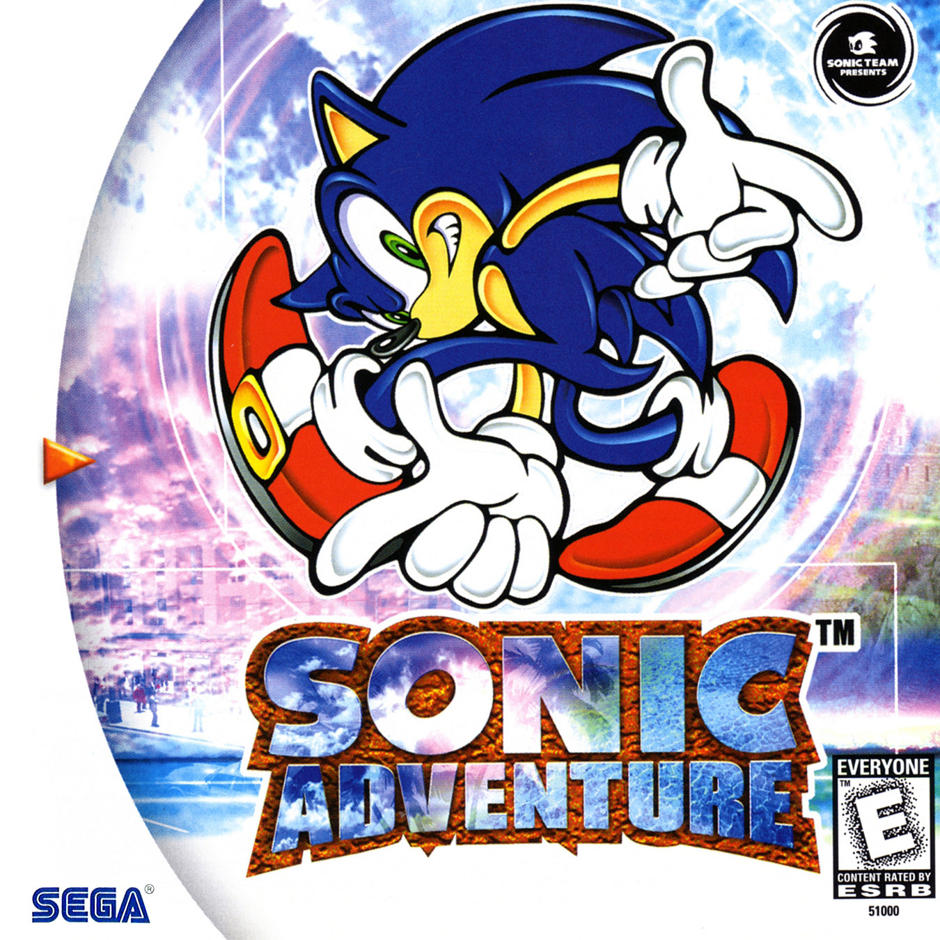 Sonic Adventure - Sega Dreamcast Game