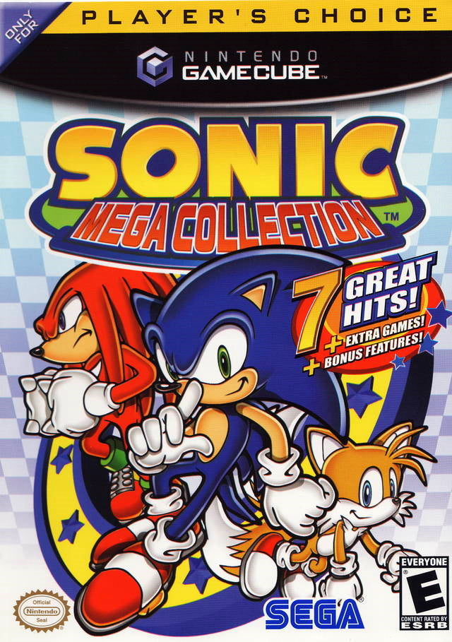 Sonic Mega Collection (Player's Choice) - GameCube Game - YourGamingShop.com - Buy, Sell, Trade Video Games Online. 120 Day Warranty. Satisfaction Guaranteed.