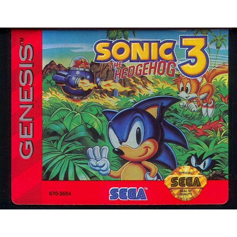 Sonic the Hedgehog 3 - Sega Genesis Game Complete - YourGamingShop.com - Buy, Sell, Trade Video Games Online. 120 Day Warranty. Satisfaction Guaranteed.