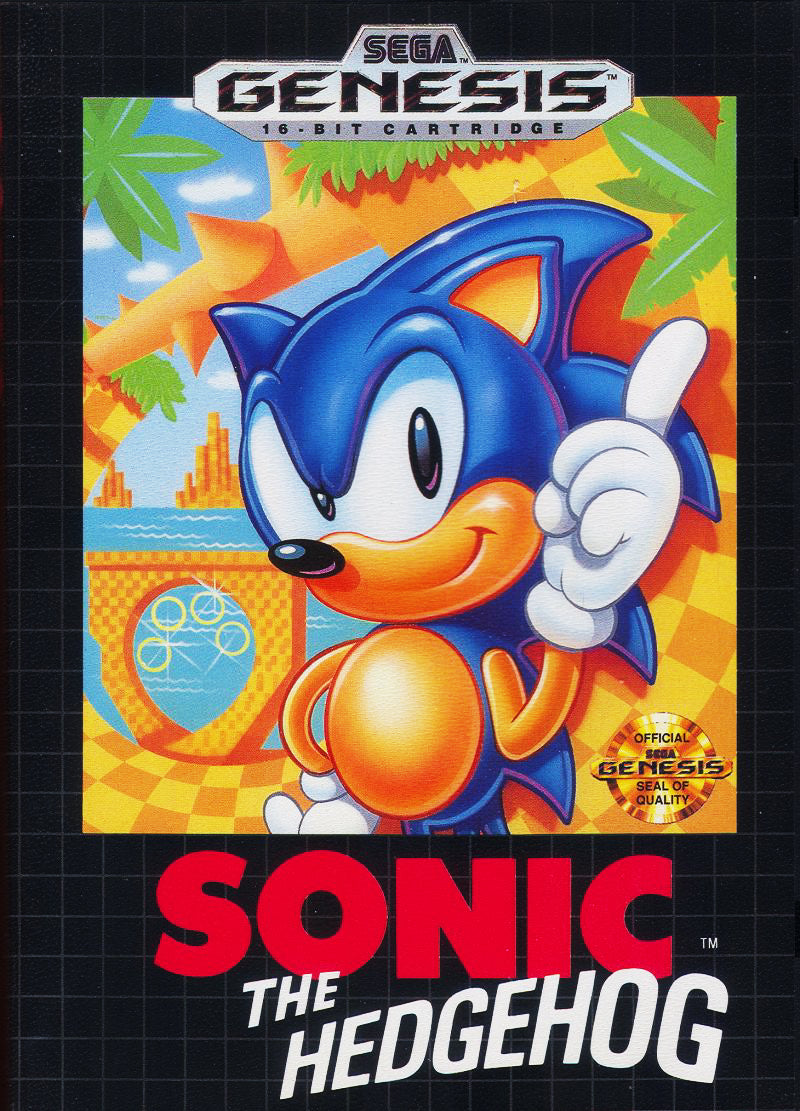 Sonic the Hedgehog - Sega Genesis - YourGamingShop.com - Buy, Sell, Trade Video Games Online. 120 Day Warranty. Satisfaction Guaranteed.