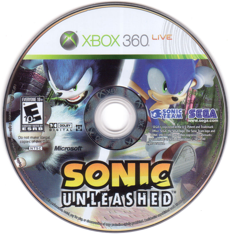 Sonic Unleashed - Xbox 360 Game