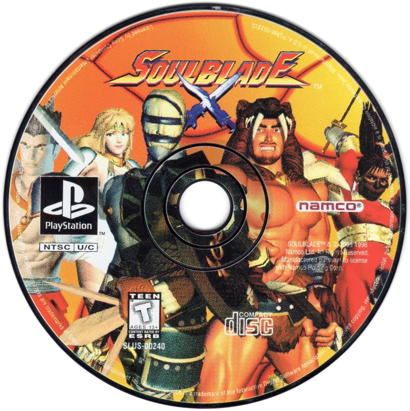 Soul Blade - PlayStation 1 (PS1) Game