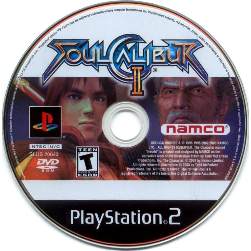 SoulCalibur II - PlayStation 2 (PS2) Game