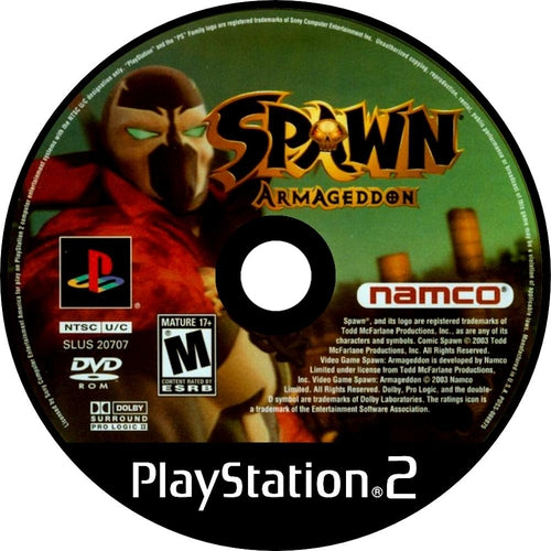 Spawn: Armegeddon - PlayStation 2 (PS2) Game Complete - YourGamingShop.com - Buy, Sell, Trade Video Games Online. 120 Day Warranty. Satisfaction Guaranteed.