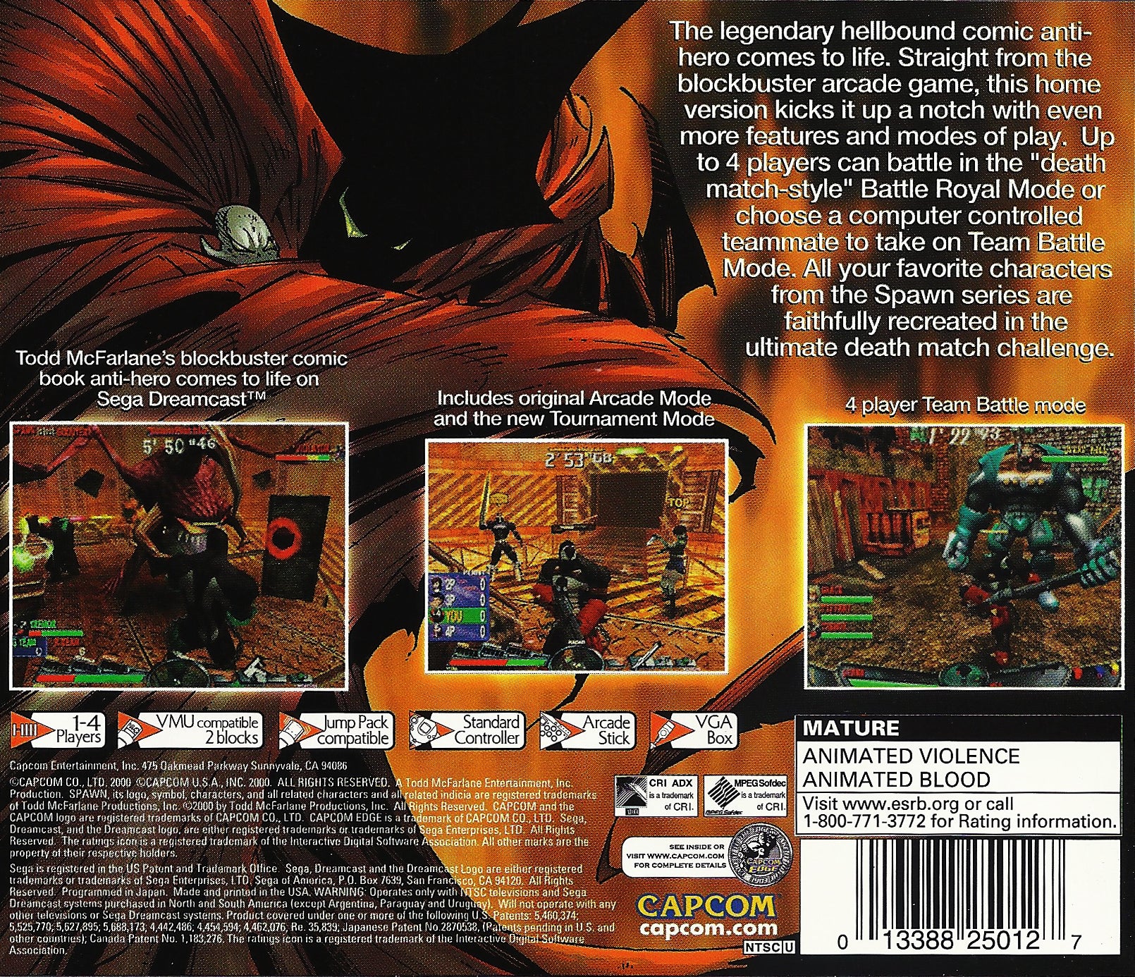 Spawn: In the Demon's Hand - Sega Dreamcast Game