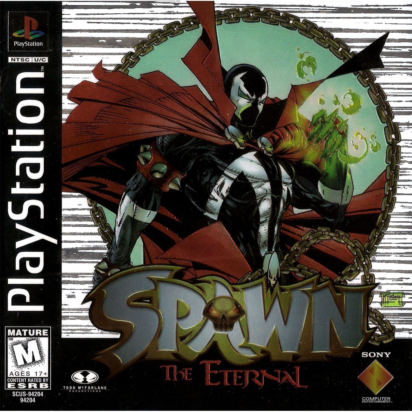 Spawn: The Eternal - PlayStation 1 (PS1) Game Complete - YourGamingShop.com - Buy, Sell, Trade Video Games Online. 120 Day Warranty. Satisfaction Guaranteed.