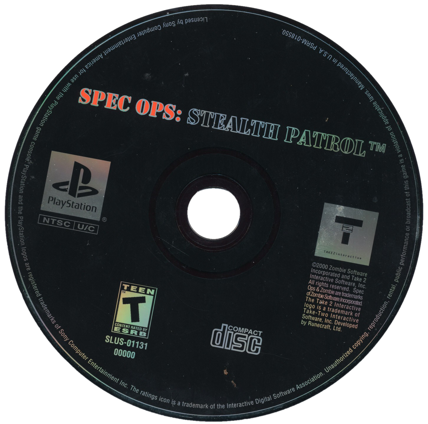 Spec Ops: Stealth Patrol - PlayStation 1 (PS1) Game
