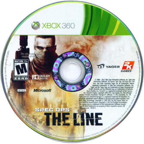 Spec Ops: The Line - Xbox 360 Game