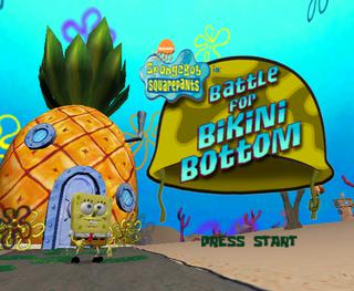 SpongeBob SquarePants: Battle for Bikini Bottom (Platinum Hits) - Microsoft Xbox Game