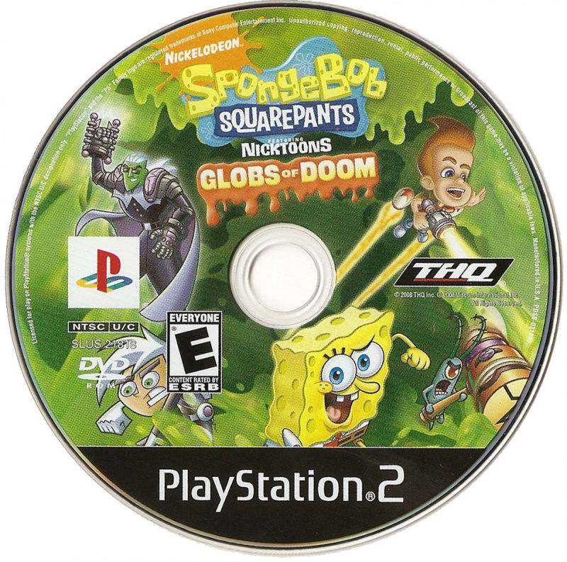SpongeBob SquarePants featuring Nicktoons: Globs of Doom - PlayStation 2 (PS2) Game