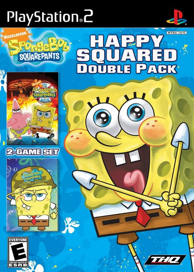 Spongebob SquarePants: Happy Squared Double Pack - PlayStation 2 (PS2) Game