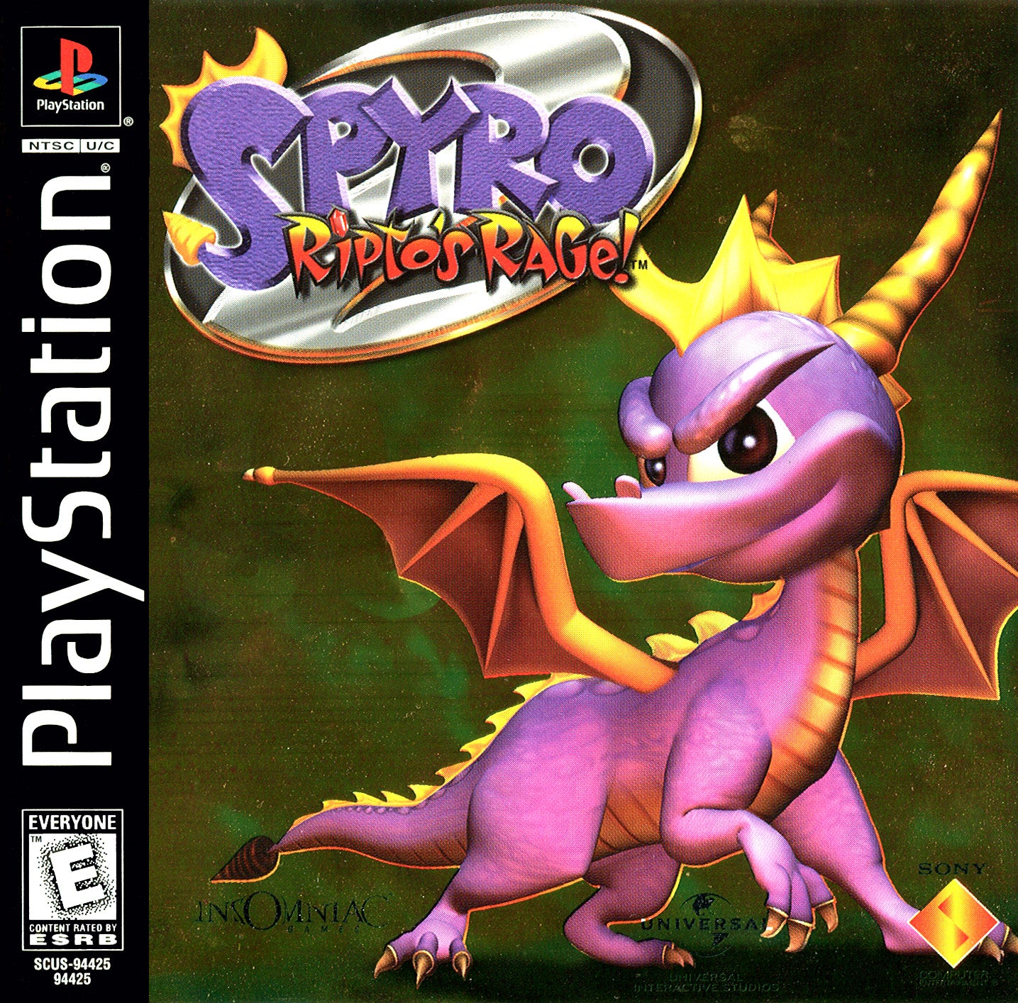 Spyro 2: Ripto's Rage! - PlayStation 1 (PS1) Game