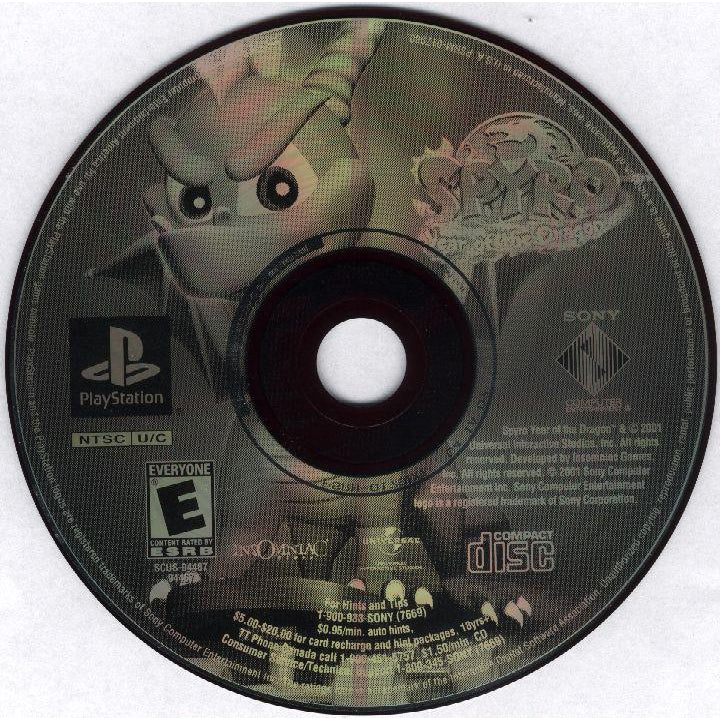 Spyro: Year of the Dragon Greatest Hits - PlayStation 1 PS1 Game Complete - YourGamingShop.com - Buy, Sell, Trade Video Games Online. 120 Day Warranty. Satisfaction Guaranteed.
