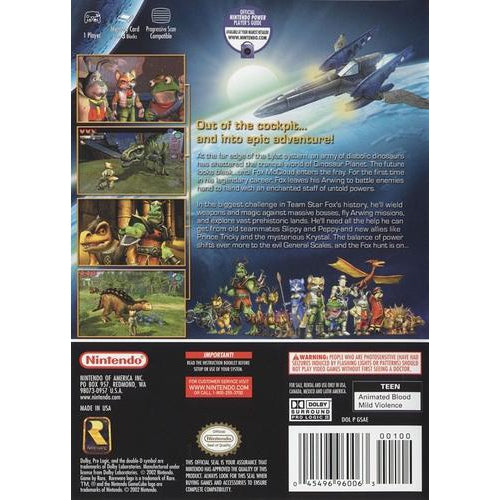 Star Fox Adventures - Nintendo GameCube Game Complete - YourGamingShop.com - Buy, Sell, Trade Video Games Online. 120 Day Warranty. Satisfaction Guaranteed.