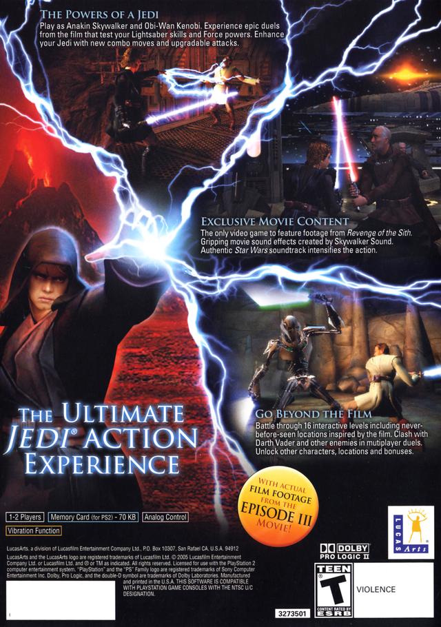 Your Gaming Shop - Star Wars: Episode III - Revenge of the Sith - PlayStation 2 (PS2) Game