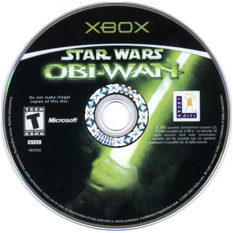 Star Wars: Obi-Wan - Microsoft Xbox Game