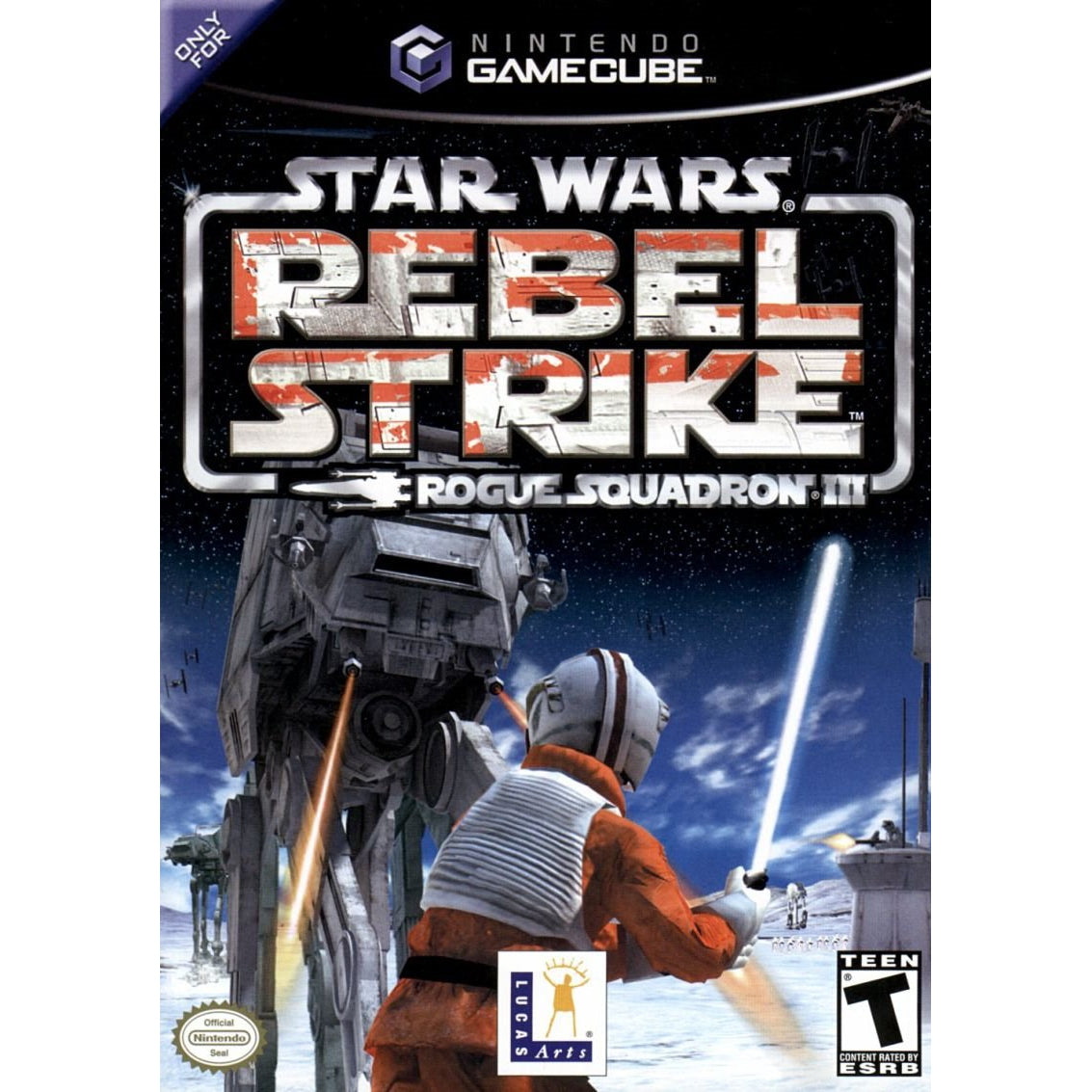 Star Wars Rogue Squadron III: Rebel Strike - Nintendo GameCube Game Complete - YourGamingShop.com - Buy, Sell, Trade Video Games Online. 120 Day Warranty. Satisfaction Guaranteed.