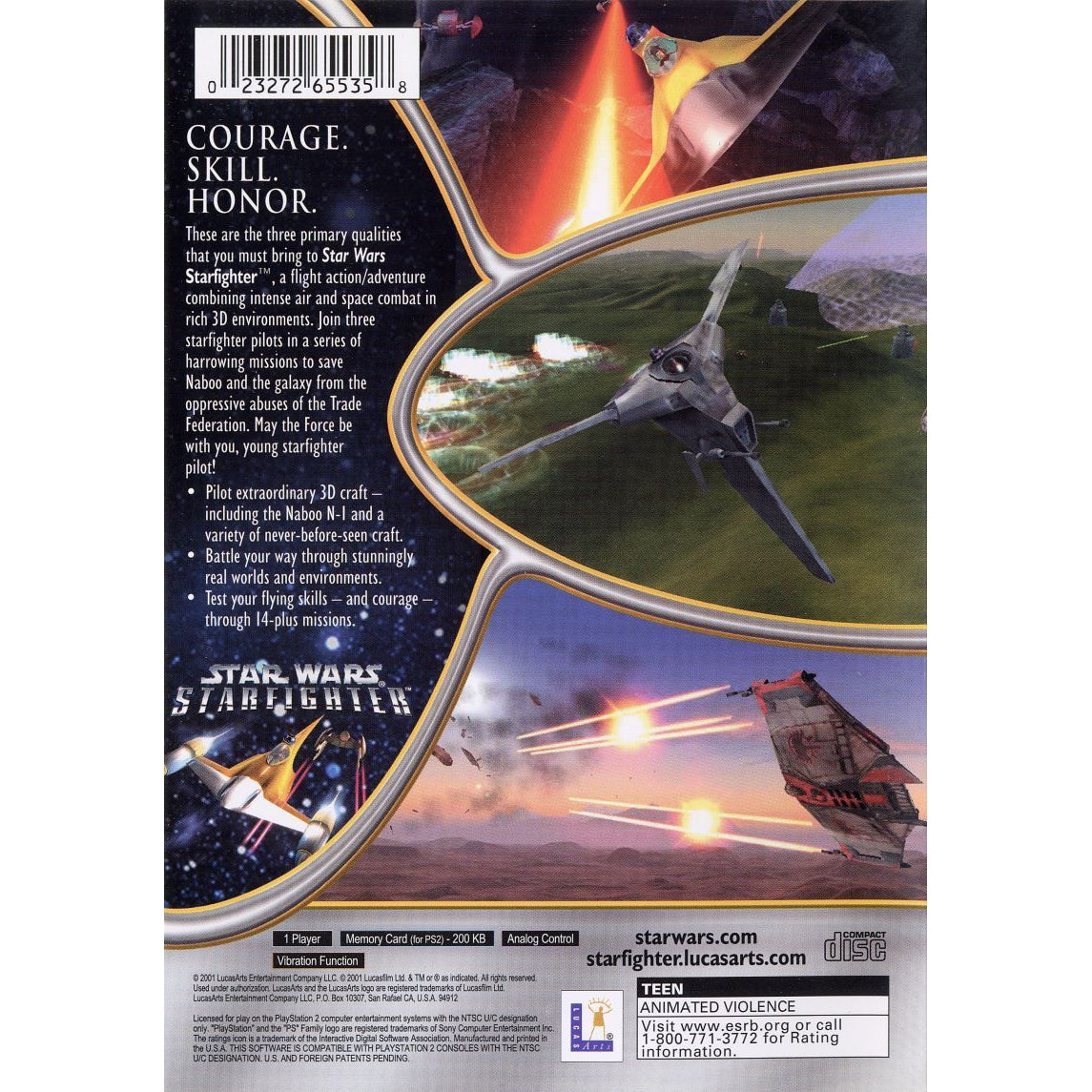 Star Wars: Starfighter (Greatest Hits) - PlayStation 2 (PS2) Game Complete - YourGamingShop.com - Buy, Sell, Trade Video Games Online. 120 Day Warranty. Satisfaction Guaranteed.
