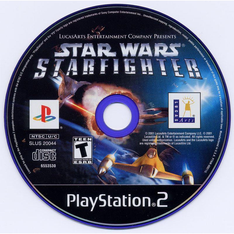 Star Wars: Starfighter - PlayStation 2 (PS2) Game Complete - YourGamingShop.com - Buy, Sell, Trade Video Games Online. 120 Day Warranty. Satisfaction Guaranteed.