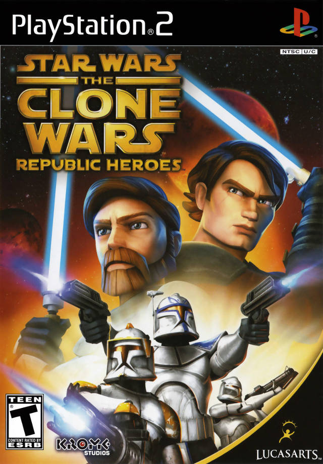 Star Wars: The Clone Wars: Republic Heroes - PlayStation 2 (PS2) Game