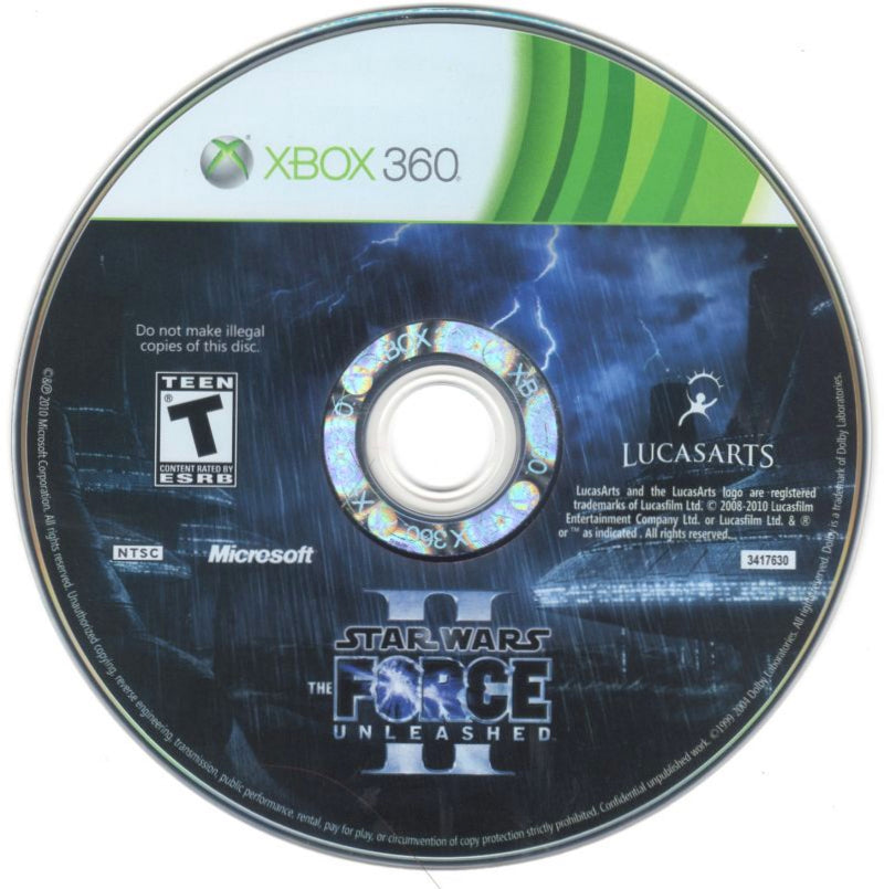 Star Wars: The Force Unleashed II - Microsoft Xbox 360 Game