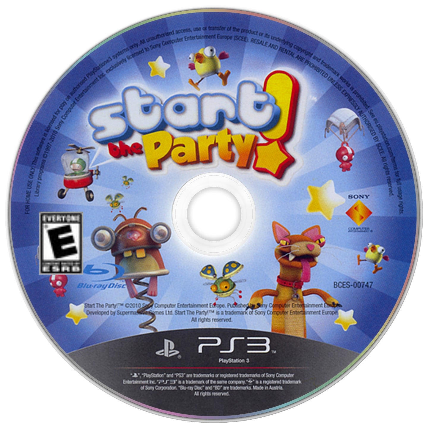 Start the Party! - PlayStation 3 (PS3) Game