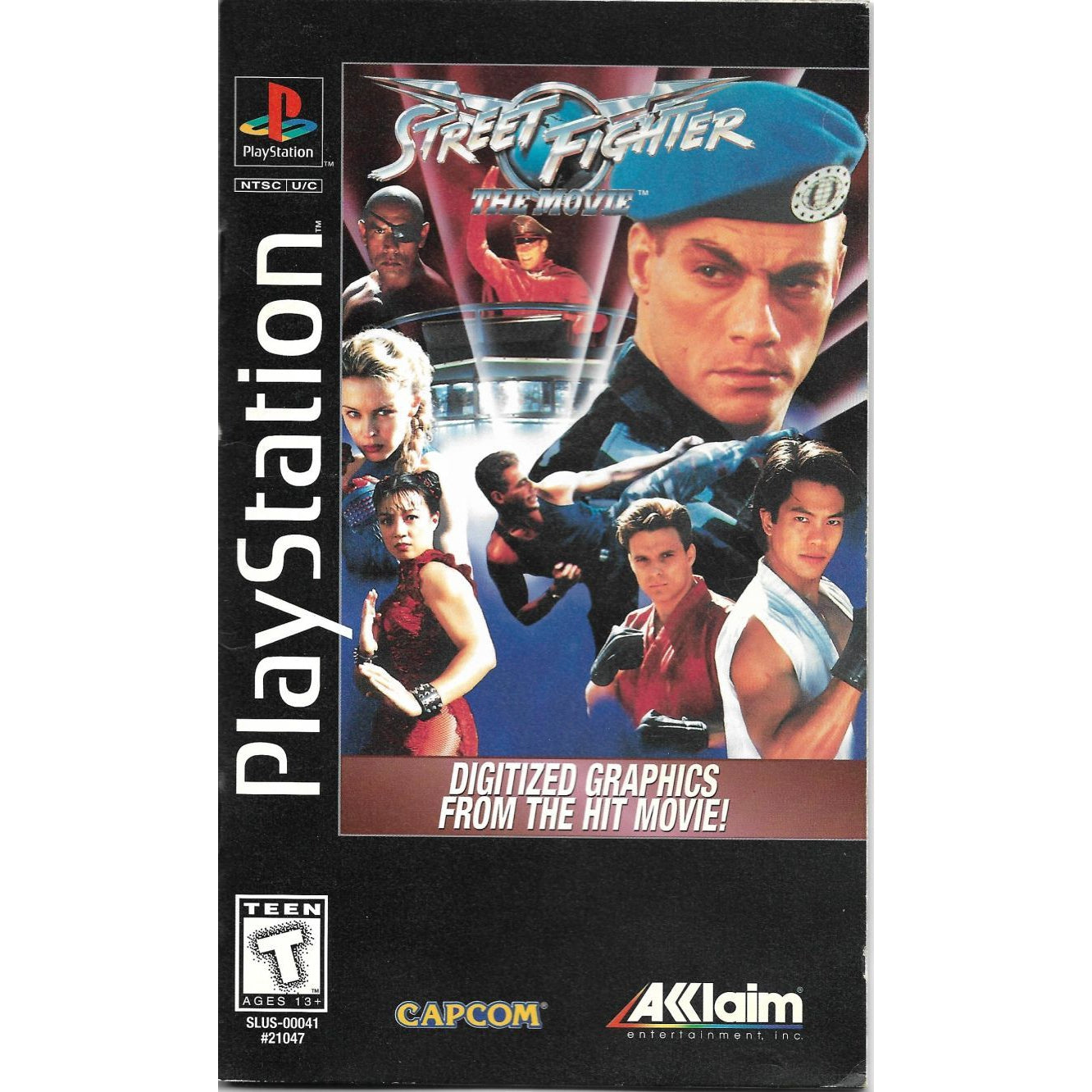 Street Fighter: The Movie (Long Box) - PlayStation 1 (PS1) Game Complete - YourGamingShop.com - Buy, Sell, Trade Video Games Online. 120 Day Warranty. Satisfaction Guaranteed.