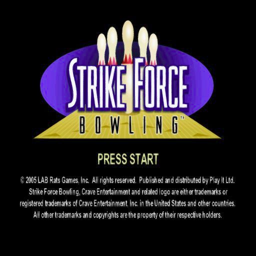 Strike Force Bowling - PlayStation 2 (PS2) Game
