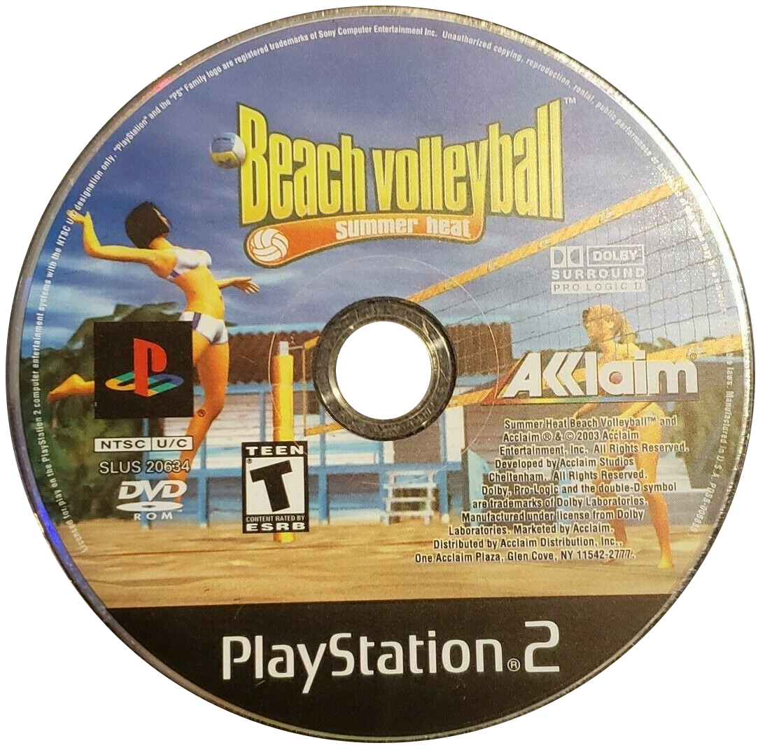 Summer Heat Beach Volleyball - PlayStation 2 (PS2) Game