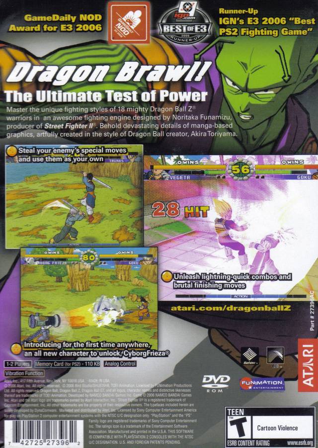 Super Dragon Ball Z - PlayStation 2 (PS2) Game