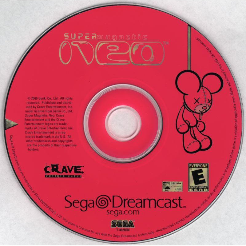 Super Magnetic Neo - Sega Dreamcast Game Complete - YourGamingShop.com - Buy, Sell, Trade Video Games Online. 120 Day Warranty. Satisfaction Guaranteed.