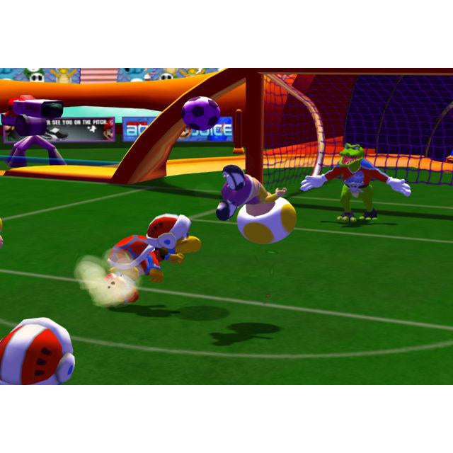Super Mario Strikers - GameCube Game - YourGamingShop.com - Buy, Sell, Trade Video Games Online. 120 Day Warranty. Satisfaction Guaranteed.