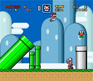 Super Mario World - Super Nintendo (SNES) Game Cartridge