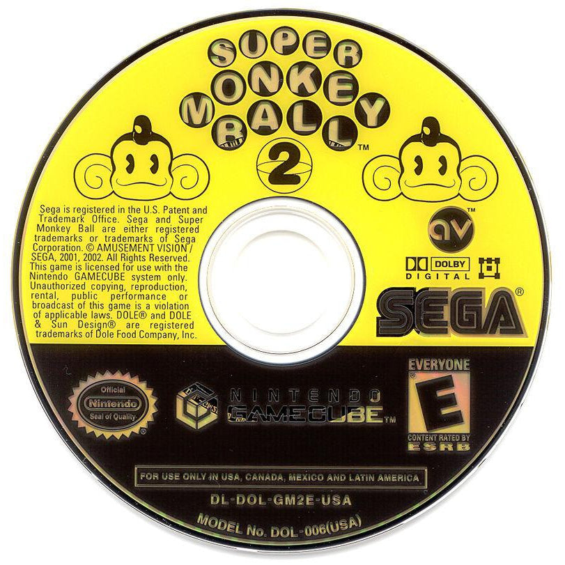 Super Monkey Ball 2 - GameCube Game - YourGamingShop.com - Buy, Sell, Trade Video Games Online. 120 Day Warranty. Satisfaction Guaranteed.