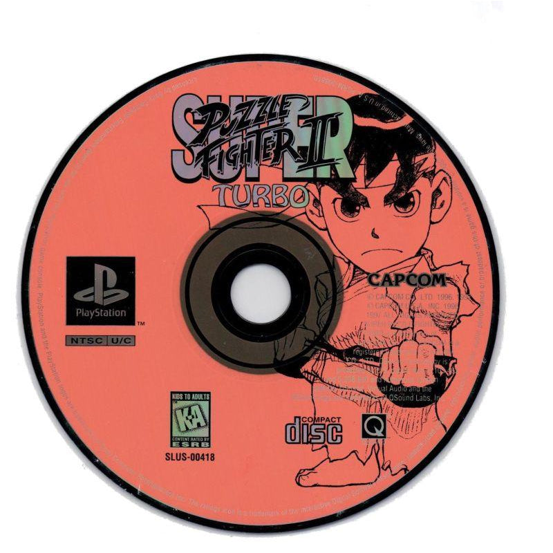Super Puzzle Fighter II Turbo - PlayStation 1 (PS1) Game Complete - YourGamingShop.com - Buy, Sell, Trade Video Games Online. 120 Day Warranty. Satisfaction Guaranteed.