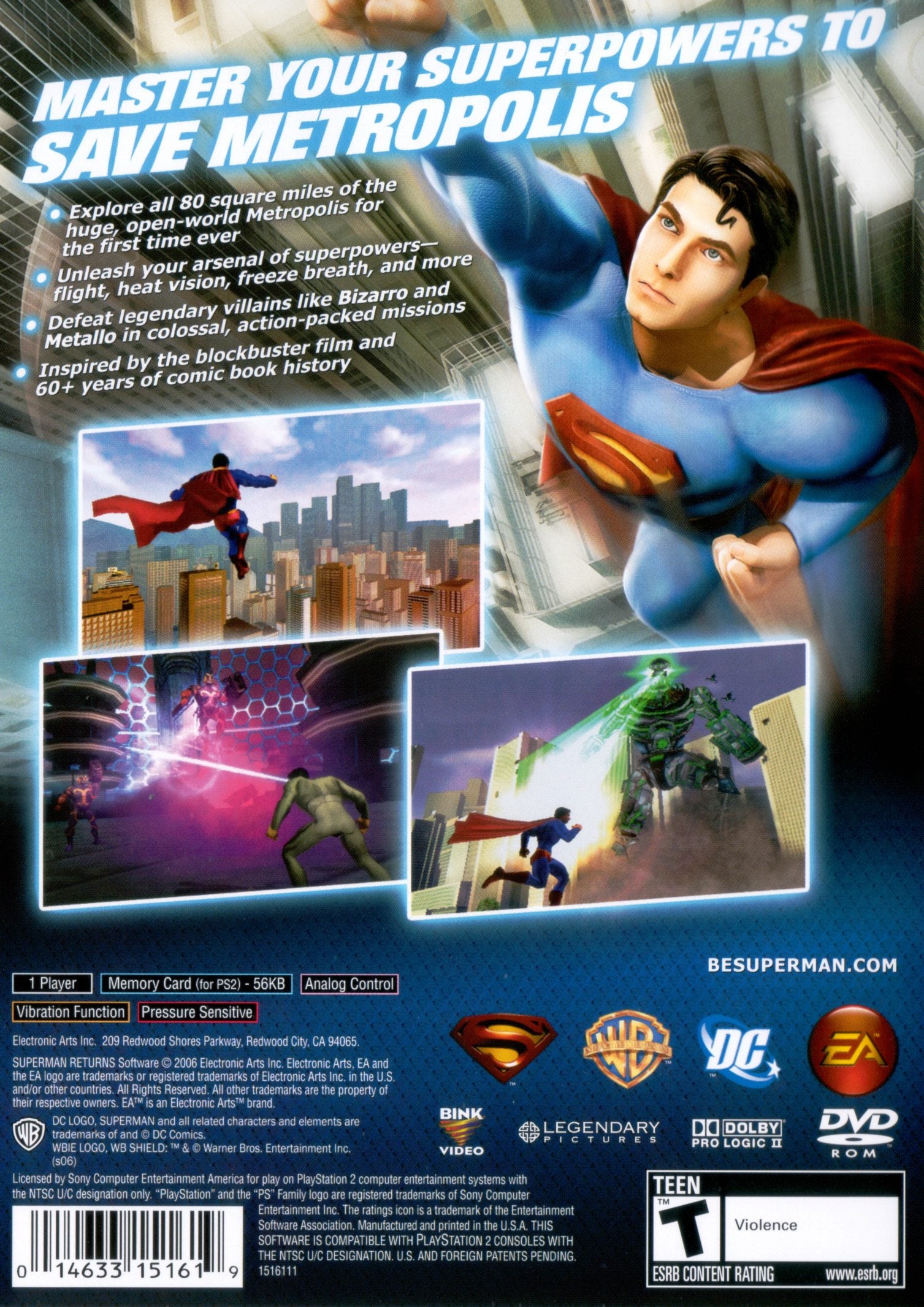 Superman Returns - PlayStation 2 (PS2) Game