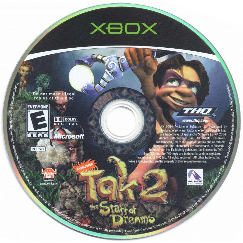Tak 2: The Staff of Dreams - Microsoft Xbox Game Complete - YourGamingShop.com - Buy, Sell, Trade Video Games Online. 120 Day Warranty. Satisfaction Guaranteed.